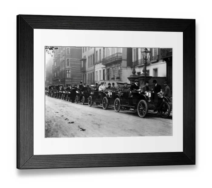 Framed Print : Line Of Cars Framed Print : Line Of Cars