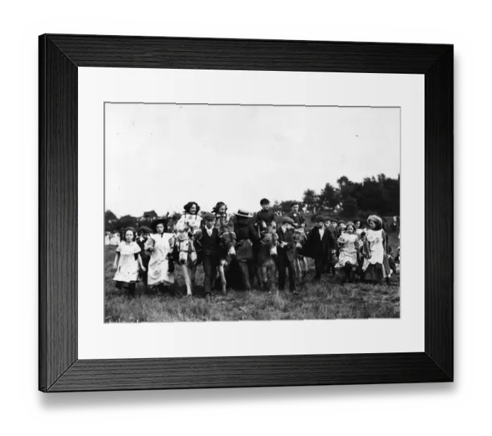 Framed Print : Donkey Riding Framed Print : Donkey Riding
