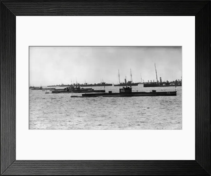 Framed Print : British Submarines Framed Print : British Submarines