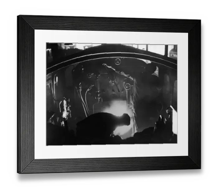 Framed Print : Full Time Footplate Framed Print : Full Time Footplate