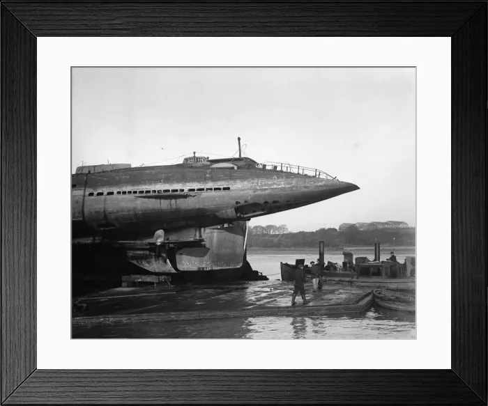 Framed Print : Harwich Floating Dock