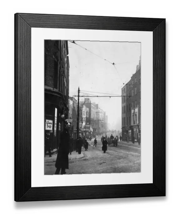 Framed Print : Dame Street Framed Print : Dame Street