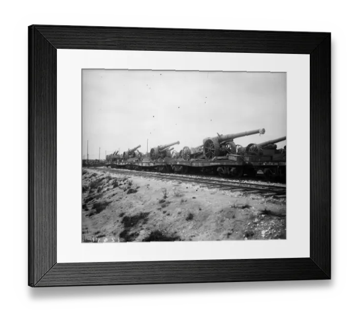 Framed Print : Salvaged Guns Framed Print : Salvaged Guns
