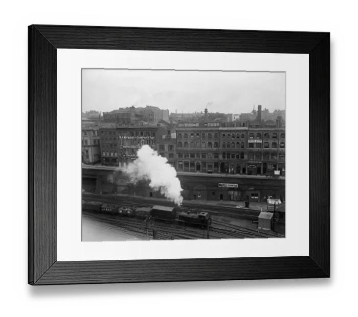 Framed Print : London Rail Works Framed Print : London Rail Works