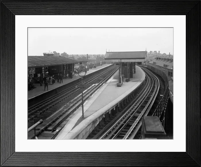 Framed Print : Railway Platforms Framed Print : Railway Platforms