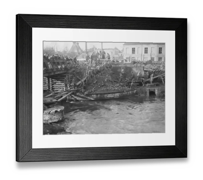 Framed Print : Prisoners Repairing Framed Print : Prisoners Repairing