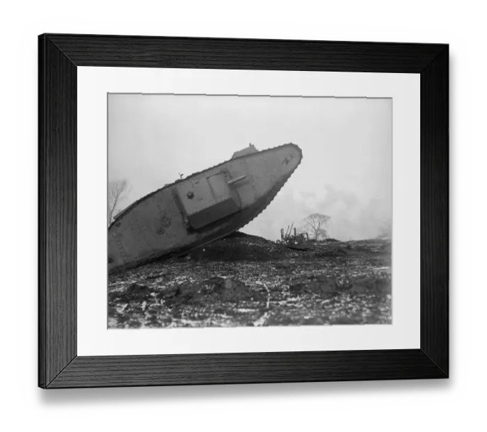 Framed Print : A Tank On Trial Framed Print : A Tank On Trial