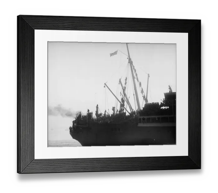 Framed Print : Leaving Liverpool