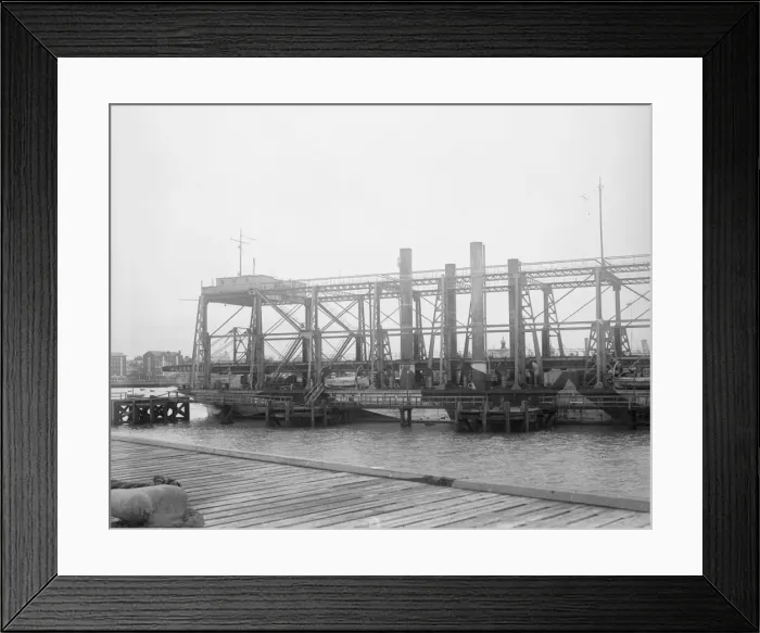 Framed Print : Ferry Port Framed Print : Ferry Port