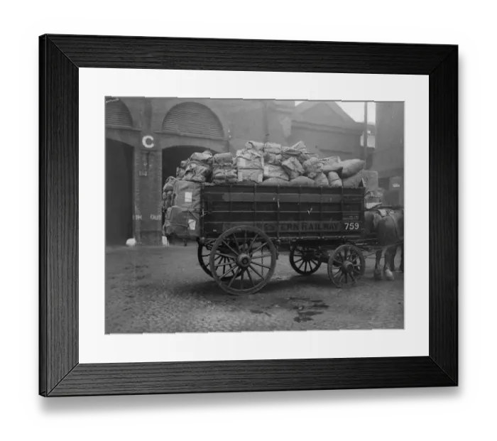 Framed Print : Parcel Delivery Framed Print : Parcel Delivery