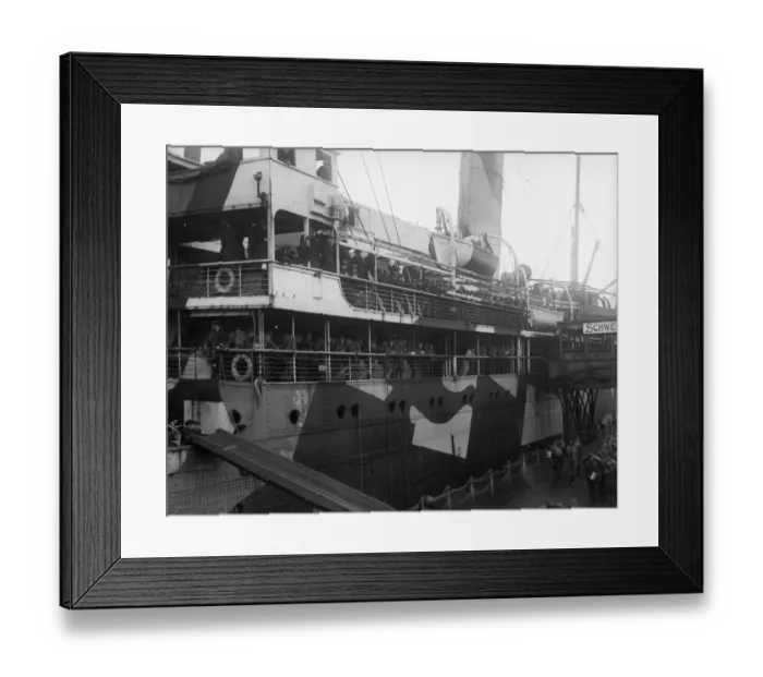 Framed Print : Troopship Docks Framed Print : Troopship Docks