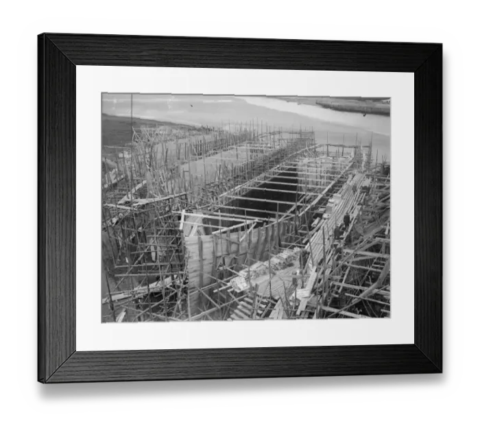 Framed Print : Concrete Ship Framed Print : Concrete Ship