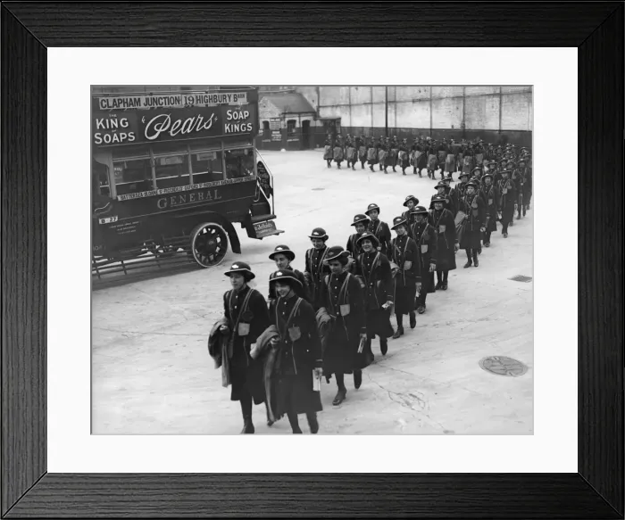 Framed Print : Marching To Work Framed Print : Marching To Work