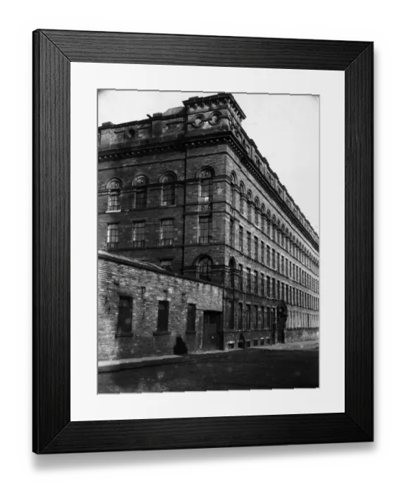 Framed Print : Satanic Mill Framed Print : Satanic Mill