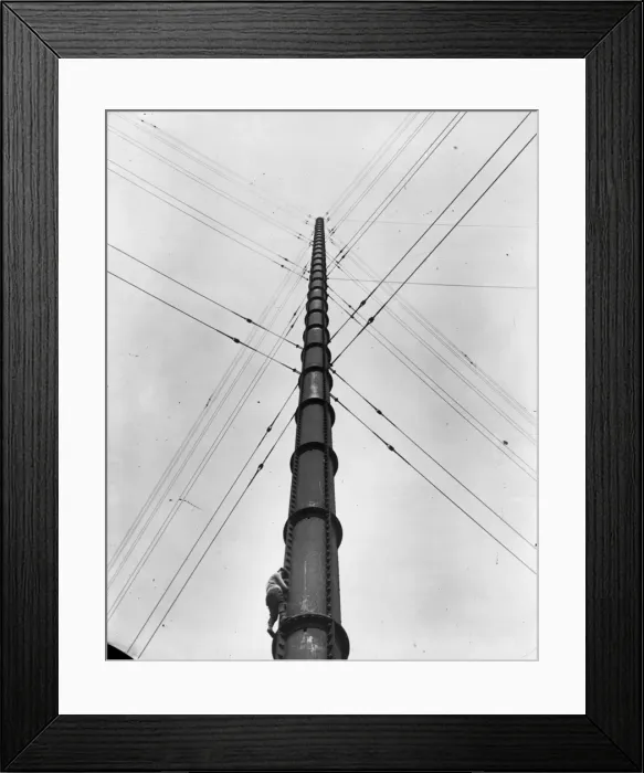 Framed Print : Steel Mast Framed Print : Steel Mast