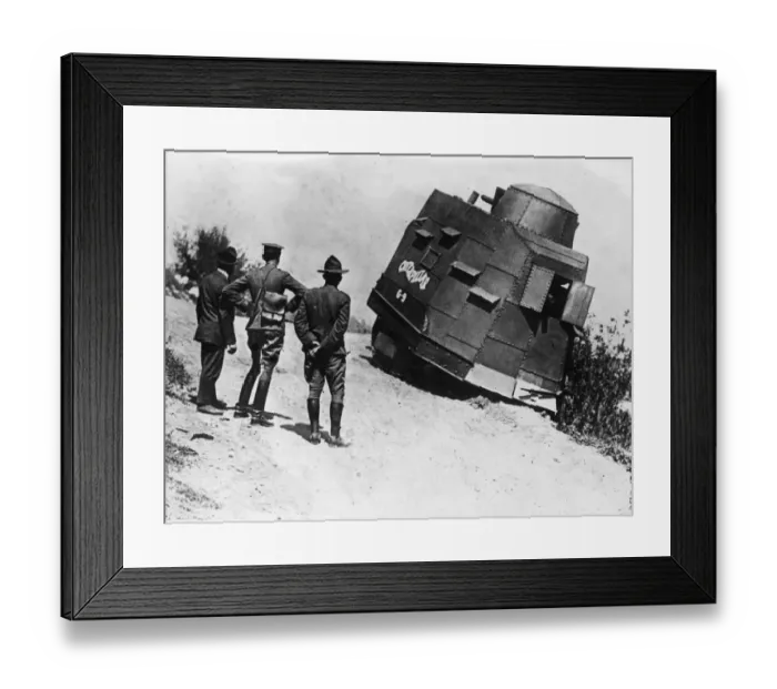 Framed Print : American Tank Framed Print : American Tank