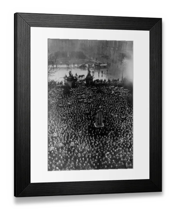 Framed Print : Berlin Demostration Framed Print : Berlin Demostration