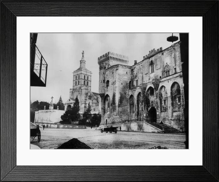 Framed Print : Palace Of The Popes Framed Print : Palace Of The Popes