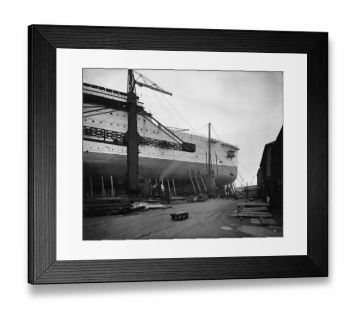 Framed Print : The Aquitania Framed Print : The Aquitania