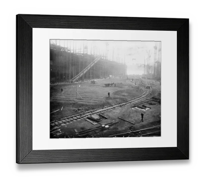 Framed Print : The Aquitania Framed Print : The Aquitania