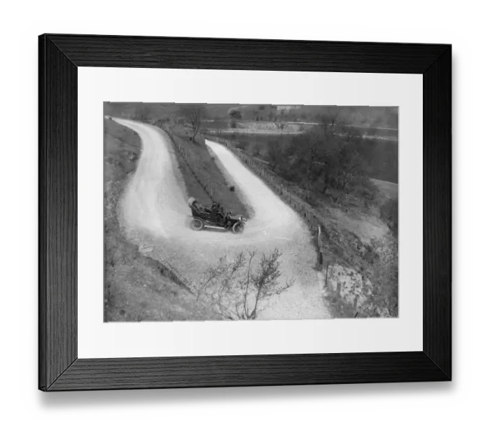 Framed Print : Hairpin Bend Framed Print : Hairpin Bend