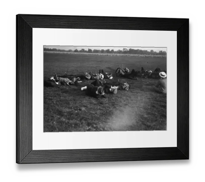 Framed Print : Watching Pegoud Framed Print : Watching Pegoud
