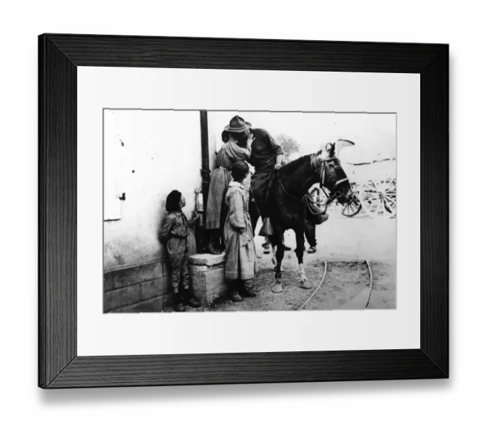Framed Print : Americans In France Framed Print : Americans In France