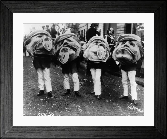 Framed Print : Grotesque Heads Framed Print : Grotesque Heads