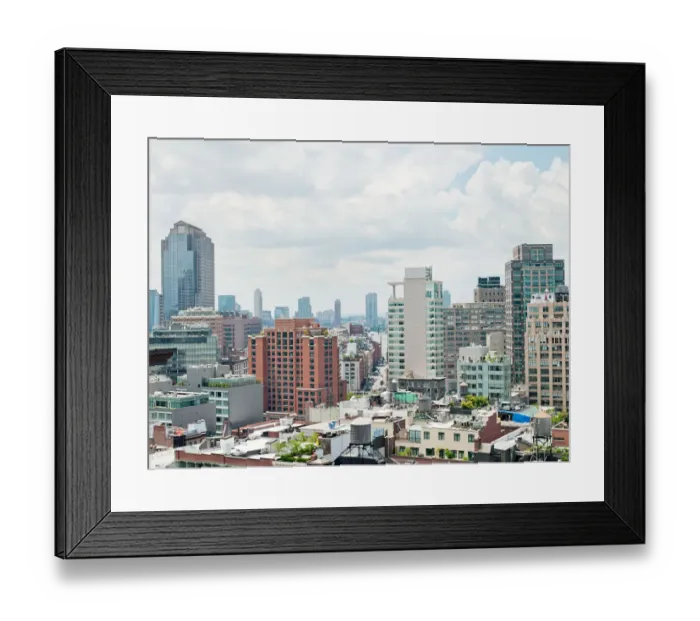 Framed Print : New York city skyline Framed Print : New York city skyline