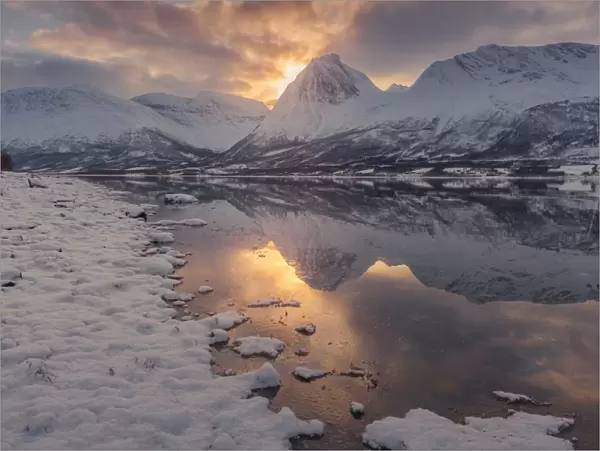 Winter landscape of Tromso