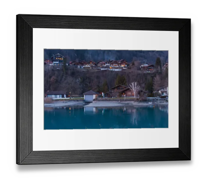 Framed Print : Wood house at Interlake lake Framed Print : Wood house at Interlake lake