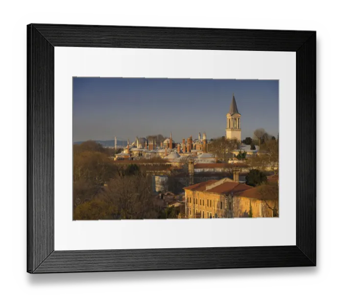 Framed Print : Istanbul city at sunset Framed Print : Istanbul city at sunset