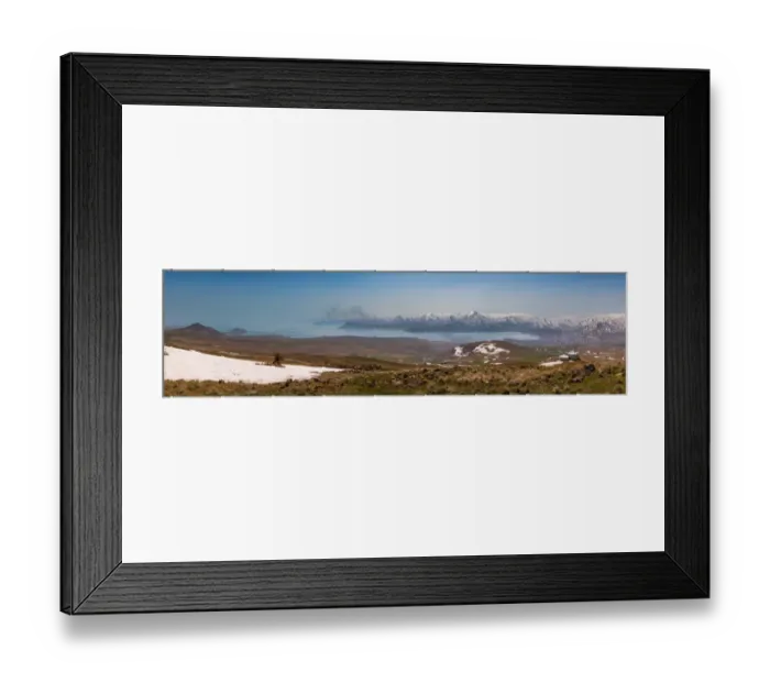 Framed Print : Panorama view of Lake Van from Nemrut crater Framed Print : Panorama view of Lake Van from Nemrut crater