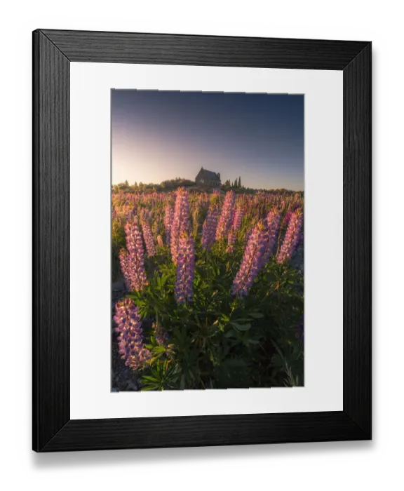 Framed Print : Church of a good shepherd, New Zealand Framed Print : Church of a good shepherd, New Zealand