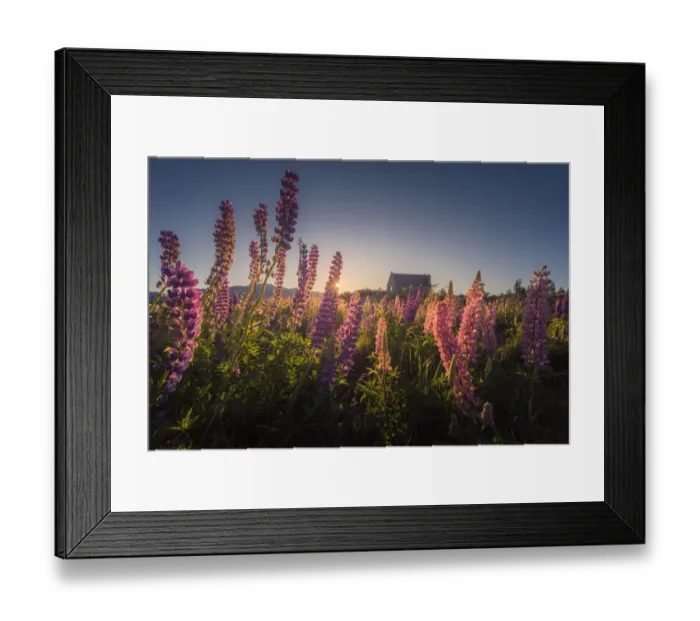Framed Print : Church of a good shepherd, New Zealand Framed Print : Church of a good shepherd, New Zealand