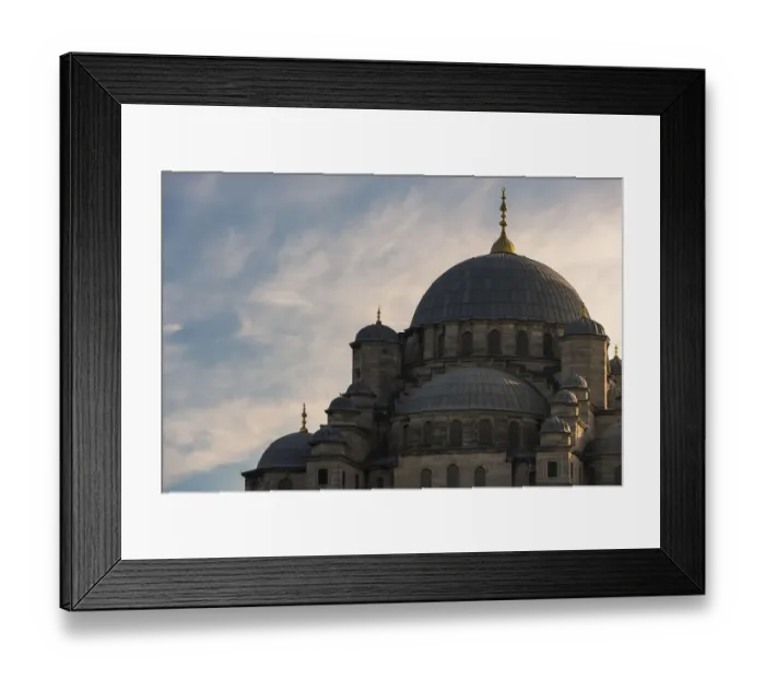 Framed Print : Yeni Cami mosque at sunset Framed Print : Yeni Cami mosque at sunset