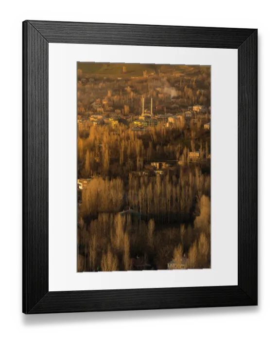 Framed Print : morning at Tatvan town