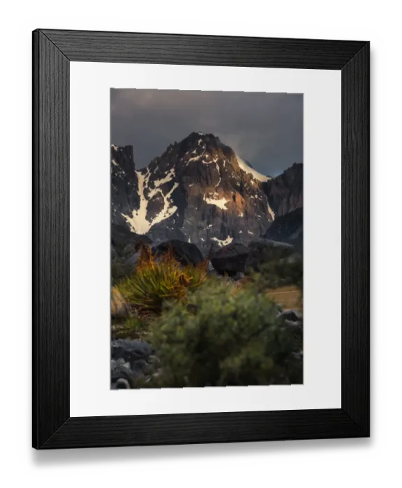 Framed Print : Mount Cook national park, New zealand