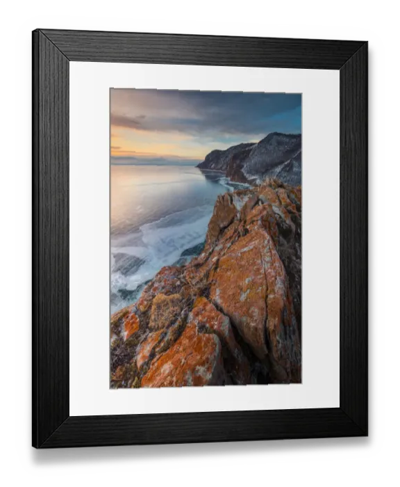 Framed Print : Mys Khoboy cape of Baikal lake Framed Print : Mys Khoboy cape of Baikal lake