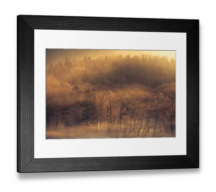 Framed Print : Morning winter landscape at Akan forest Framed Print : Morning winter landscape at Akan forest