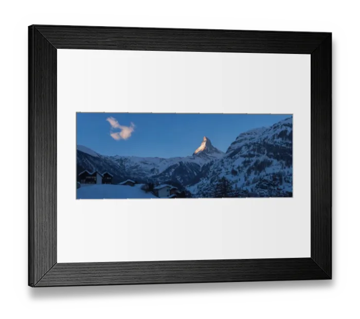 Framed Print : Matterhorn from Zermatt Framed Print : Matterhorn from Zermatt