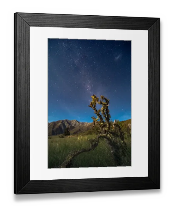 Framed Print : Milky way at Castle hill Framed Print : Milky way at Castle hill