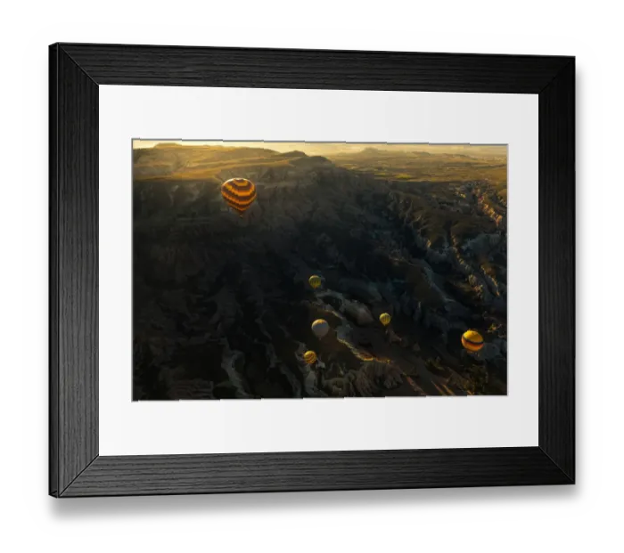 Framed Print : Cappadocia hot air balloons Framed Print : Cappadocia hot air balloons