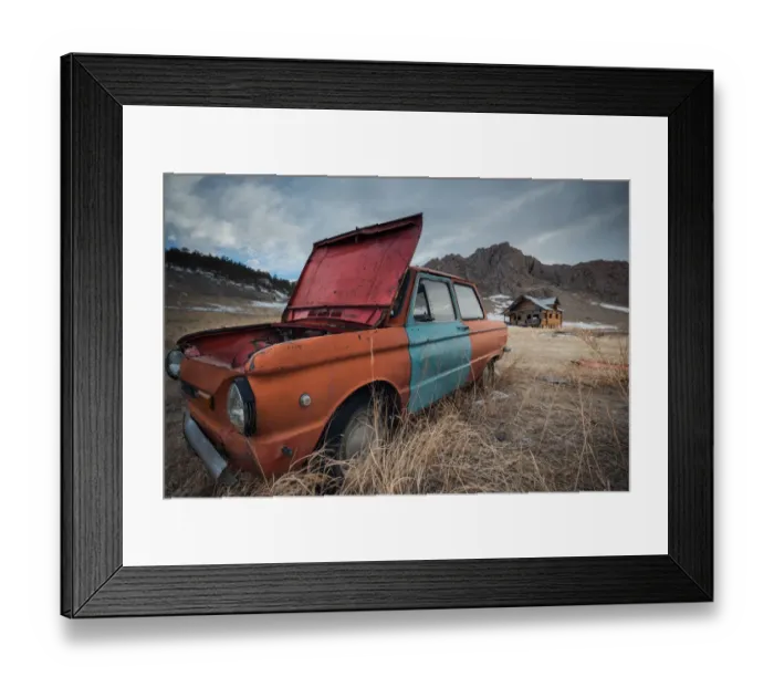 Framed Print : an old cabin at lake Baikal, Russia Framed Print : an old cabin at lake Baikal, Russia