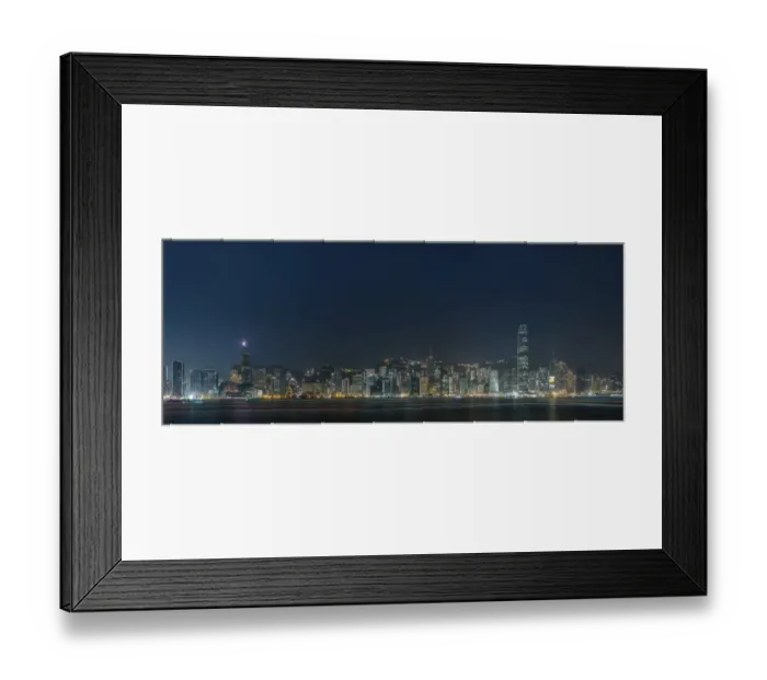 Framed Print : HONG KONG earth hour 2013 Framed Print : HONG KONG earth hour 2013