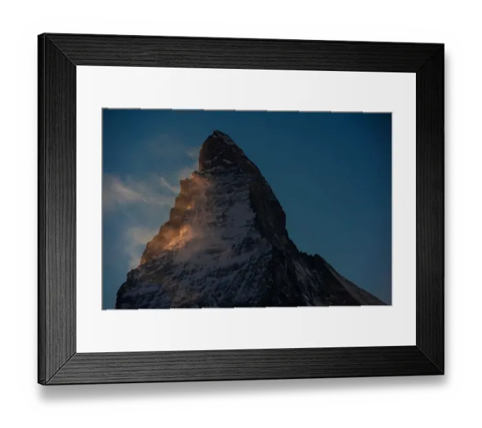 Framed Print : detail of Matterhorn peak Framed Print : detail of Matterhorn peak