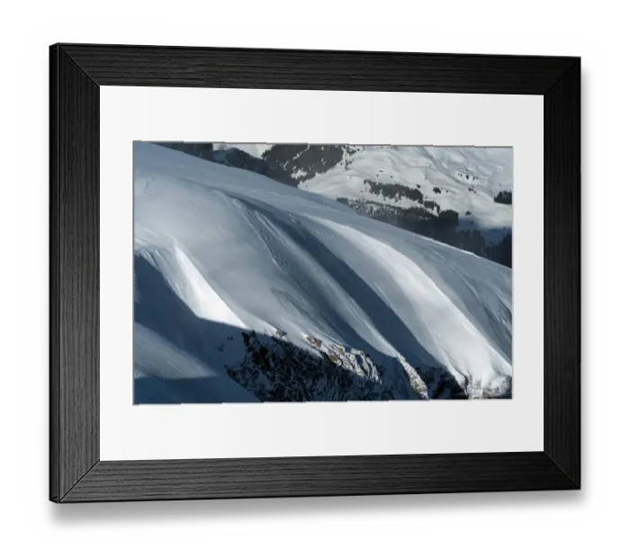 Framed Print : Landscape view from Jungfraujoch Framed Print : Landscape view from Jungfraujoch
