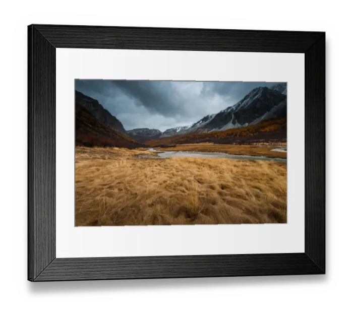 Framed Print : Mountain range in Sichuan province Framed Print : Mountain range in Sichuan province