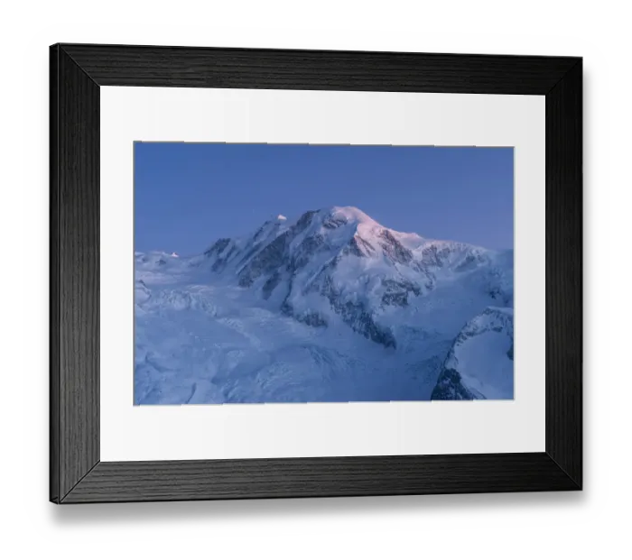 Framed Print : Liskamm mountain at sunset Framed Print : Liskamm mountain at sunset