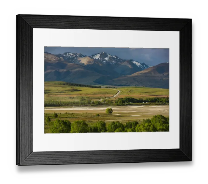 Framed Print : New zealand rural scene Framed Print : New zealand rural scene